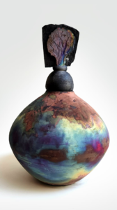 Raku Metálico - Uma experiência entre fogo, química e poesia