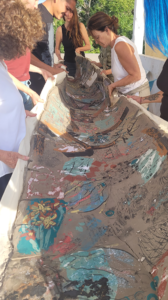 Laboratório Coletivo de Monoimpressão no Barro