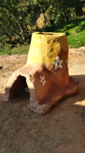 Construção de forno de tiro direto