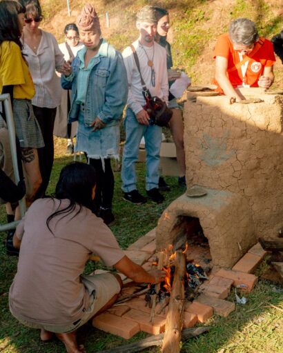 Construção de Forno Pré Incaico